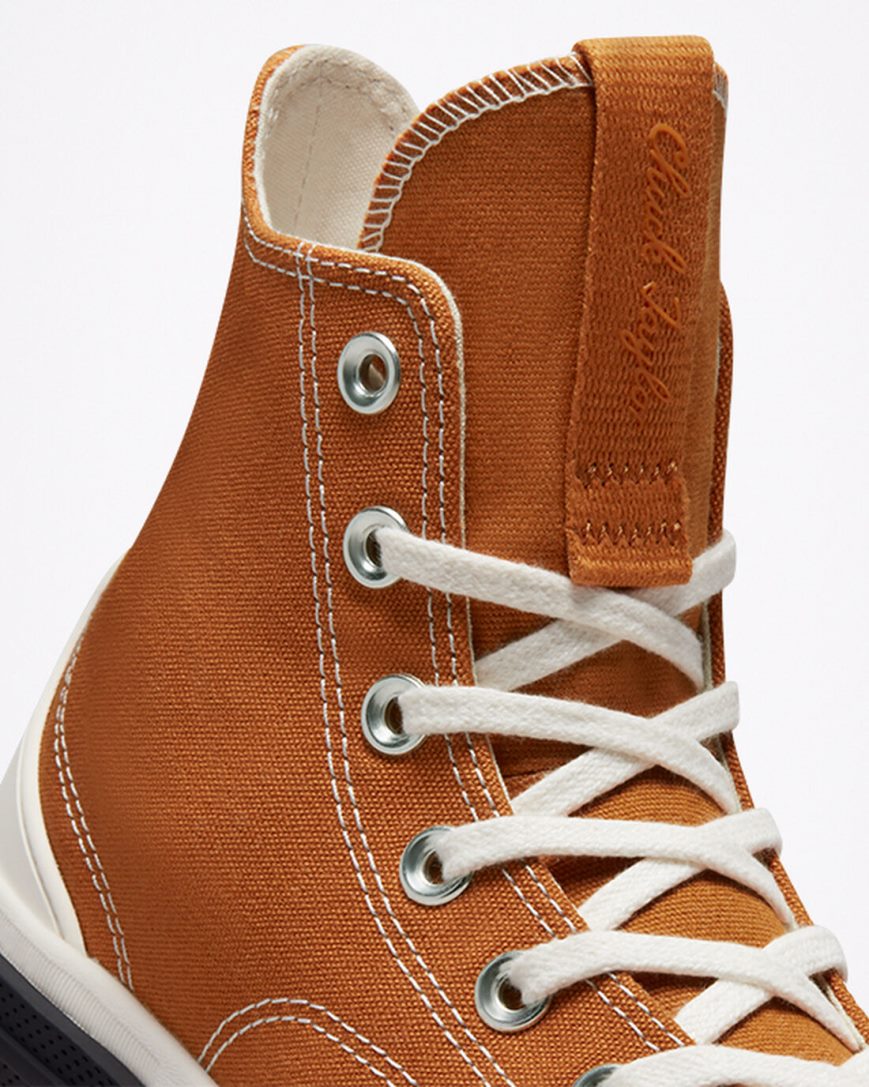 Men's Converse Run Star Legacy CX High Top Shoes Brown / Black | AU 605C9X